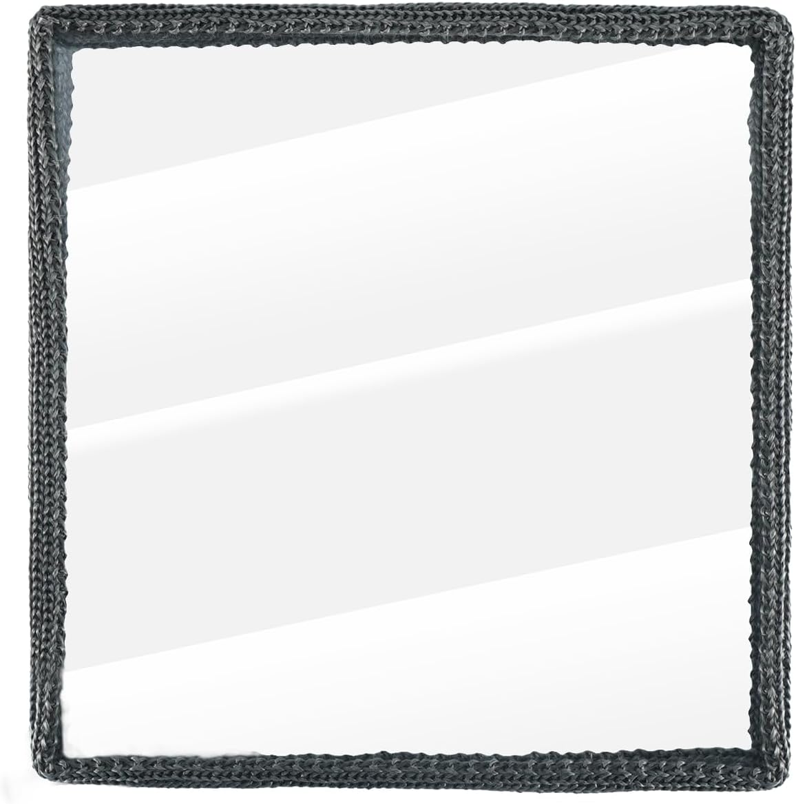 Wood & Pellet Stove Door Glass Kit Fit for Englander 18-MH 50-SHW15 50-TRW15, 9-1/8" x 9-1/8" Stove Parts for Replacement