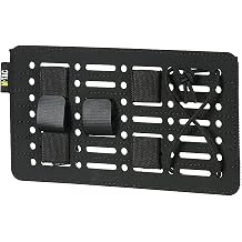 MTac Rigid MOLLE Organizer Panel Tactical Hook & Loop Backpack Insert with Elastic Cords, Modular Admin Utility for EDC, Military, Outdoor