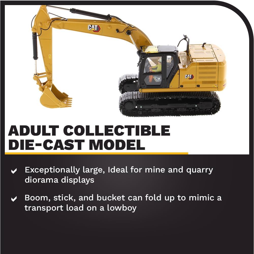 CAT 320 Hydraulic Excavator 1:50 スケールモデル 1:50 Cat® 320 Hydraulic Excavator — Diecast Masters America