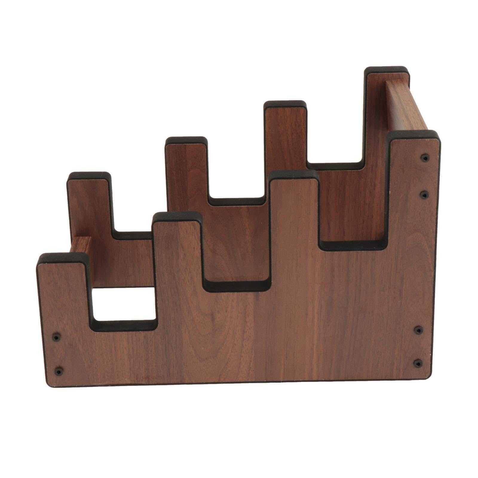 supporto chitarra Wooden Guitar Stand For Home Or Studio | 3 Guitars Display Rack Storage Wooden Guitar Floor Stand For Acoustic Electric Bass