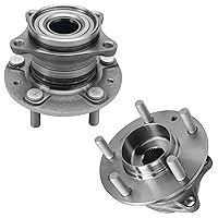 Vista 95 de Detroit Axle - 2 bujes de rodamiento de rueda traseros para Suzuki Aerio 2002-2007, Suzuki Esteem 1995-2002, 2 rodamientos de rueda completos