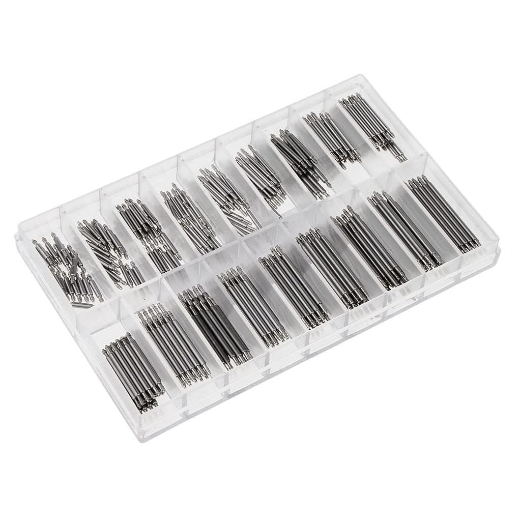 Kit de Herramientas for Ajustar Relojes, pasadores de Resorte for Relojes de relojero, pasadores de Correa, Kit de reparación de Acero Inoxidable, Herramientas for chavetas.