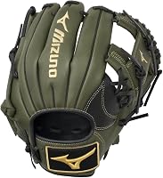 Mizuno MVP Prime GMVP1154P4 11.5" Infielder Baseball Glove - Bio Soft Leather, Center Pocket, Deep 3 Web