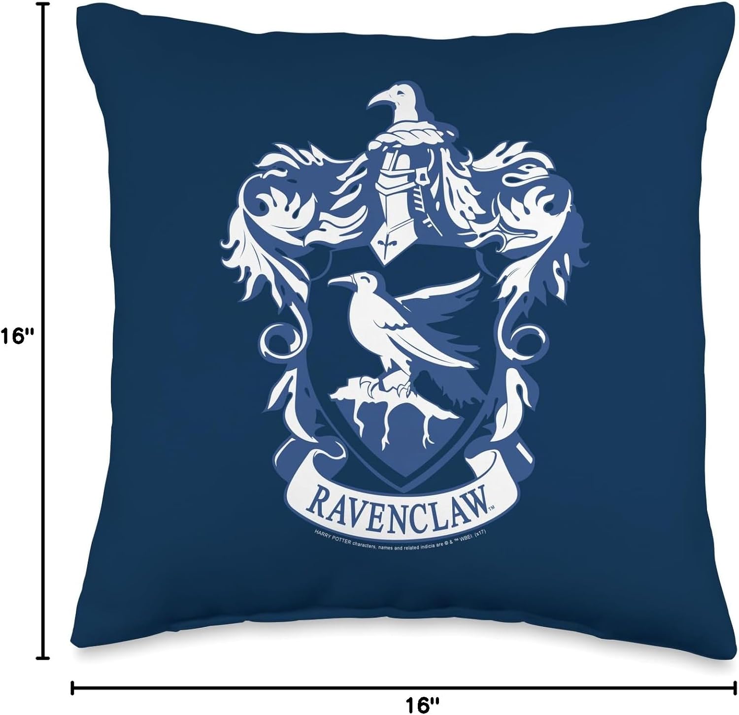 Harry Potter Ravenclaw Crest Throw Pillow