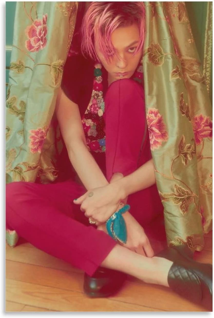 Gd G Dragon 權志龍 クォン ジヨン Bigbang ビッグバン Kpop アルバム Still Life Ver 1 Idol アイドル 写真キャンバスポスター壁アートの装飾リビングルームの寝室の装飾のための絵画の印刷キャンバスポスター寝室の装飾スポーツ風景オフィスルームの装飾ギフト