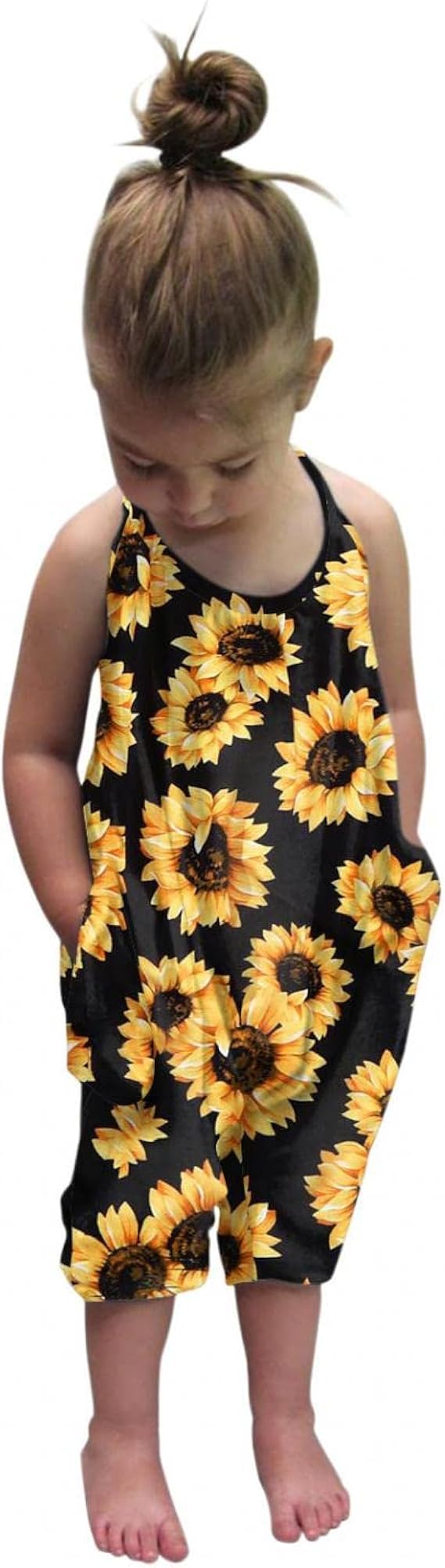 Amazon Co Jp ベビー服 ロンパース 女の子 夏 子供服 カバーオール オーバーオール キッズ 新生児 服 ガールズ 丸首 ひまわり 柄 新生児 肌着 赤ちゃん 男の子 赤ちゃん服 おしゃれ 人気 ズボンのポケット パンツ 通園 出産祝い ファッション