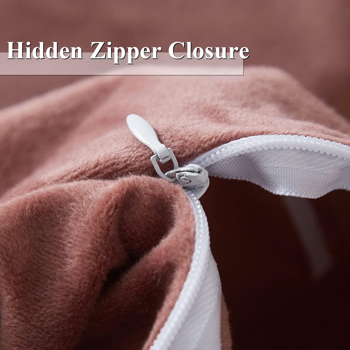 Ivellow Velvet Duvet Cover King Size 3 Pcs Flannel Blush Pink Duvet Cover King Velvet Comforter Cover Bedding Set Ultra Soft Cozy Solid Luxury Velour Duvet Cover Set Zipper Closure Corner Ties