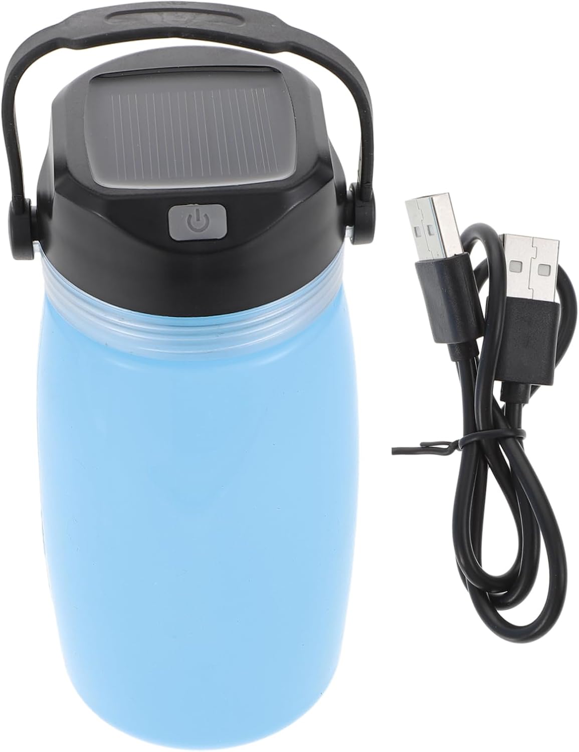 Electric Kettle Portable Solar Kettle Collapsible Design Camping Lanterns Solar Powered Charging Food Grade