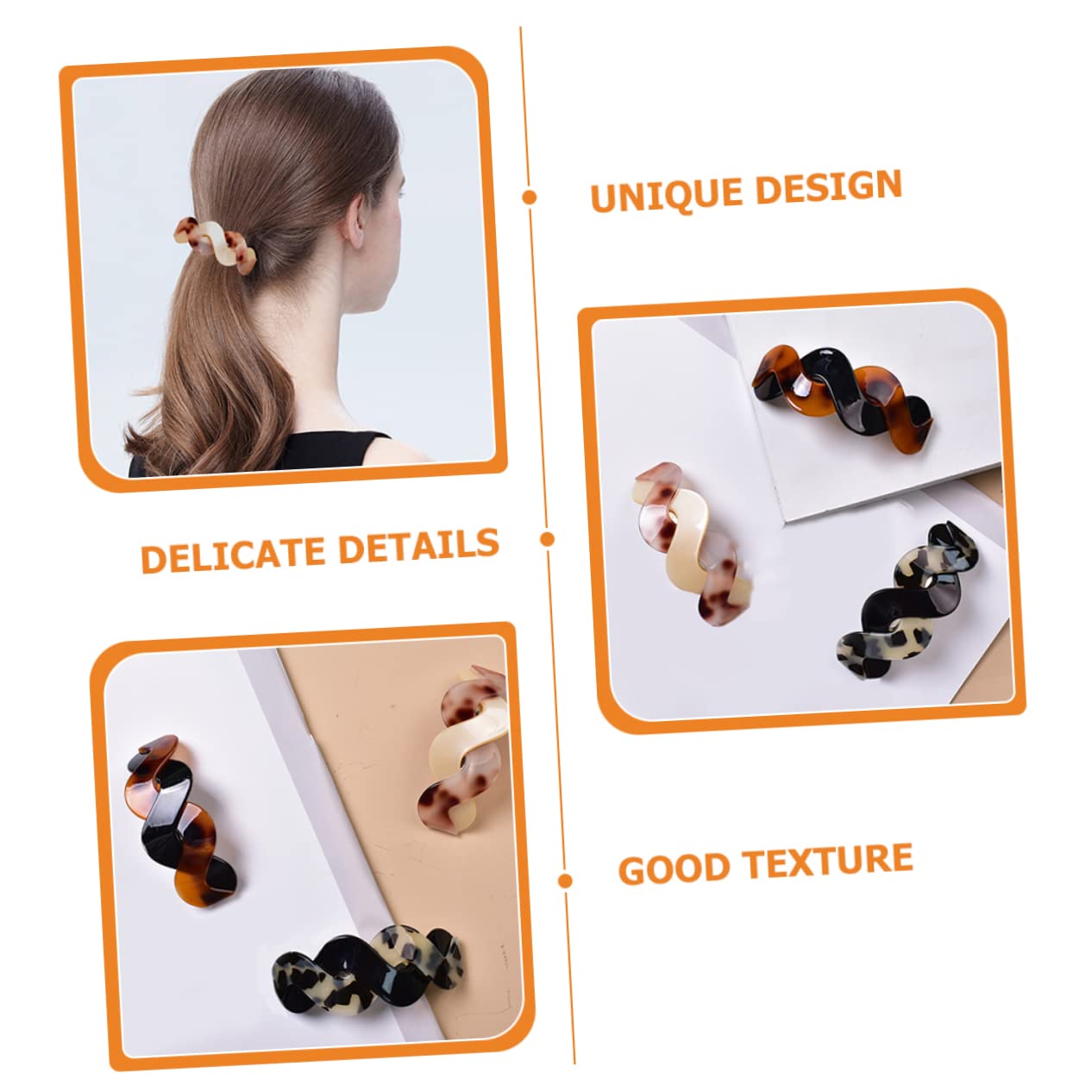 MAGICLULU 12 Stk Schnapphaarspange Schildkröte Haarspange Haarspangen für Frauen haarklammer set haarspangen set Haarnadel Haar Klammern Haarspangen für Damen Acryl Kopfbedeckung Knopf