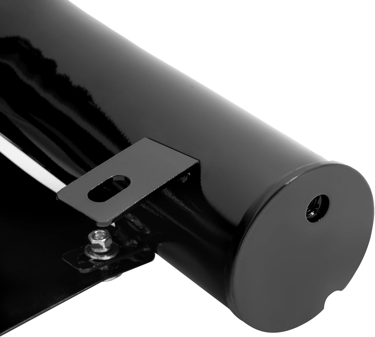 HECASA Bull Bar Lower Grill Guard Compatible with 2009-2015 Honda Pilot, w/Pre-Drilled for Auxiliary/Bar Light Mounting & Removable Skid Plate Electrophoresis+Powder Coated Steel