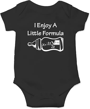 I Enjoy A Little Formula - Funny Baby Essentials Bodysuit - Baby Boy Romper Newborn Girl Clothes