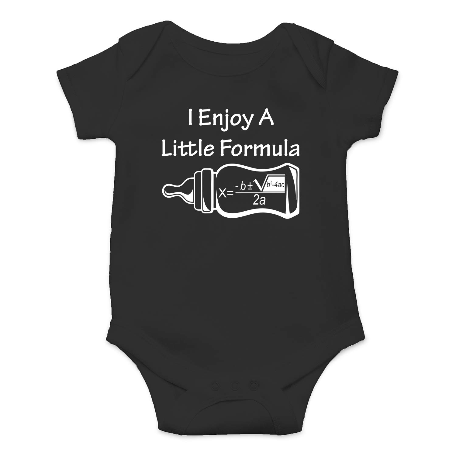 I Enjoy A Little Formula - Math Nerd - Funny Cute Infant Creeper, One-Piece Baby Bodysuit