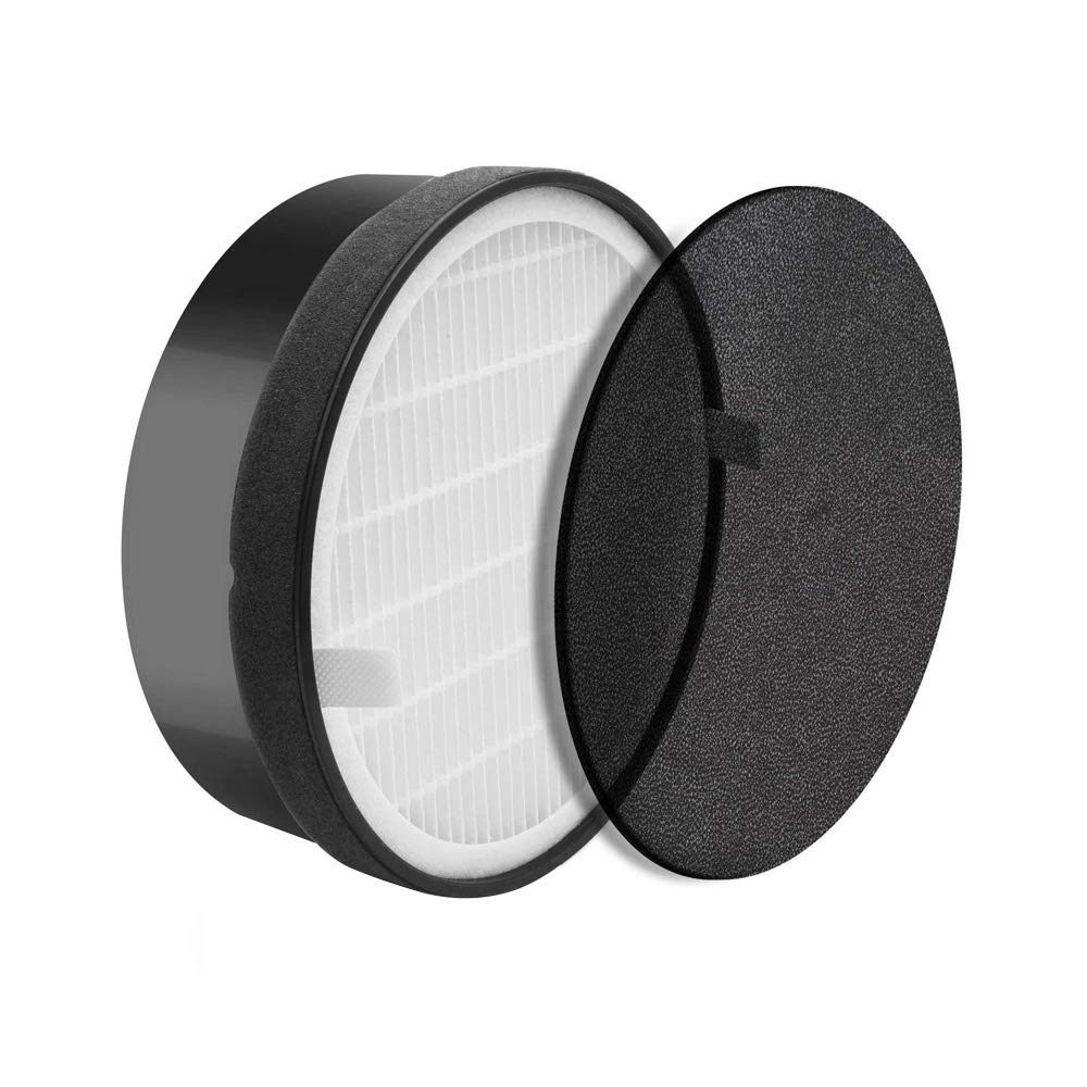 YanBan 2 Pezzi di Ricambio Filtro Hepa per Levoit Purificatore Aria Levoit LV-H132 LV-H132-RF, Parti di Filtro Carbonio Attivato Parte Purificatore Aria Pulizia