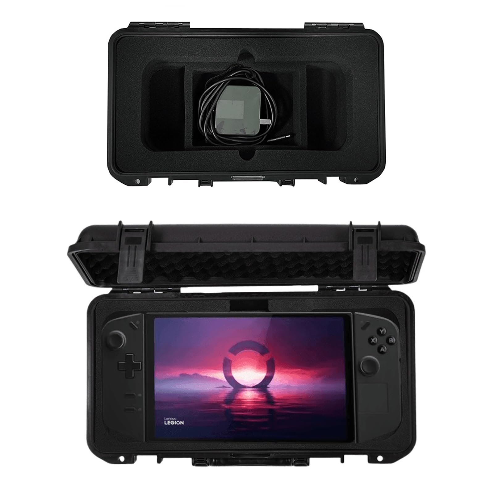 JYGamhanbil Custodia Trasporto Rigida Borsa Copertura Impermeabile per Lenovo Legion Go 8.8" 2023/Legion Go S 8" 2025 8ARP1/Legion Go 2 Gaming Handheld Console Portatile,Dock,Caricabatterie,Accessori