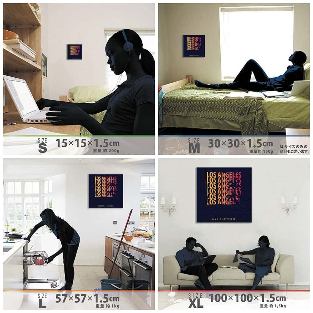 Amazon.co.jp: アートデリ ポスター パネル ロサンゼルス 100cm 