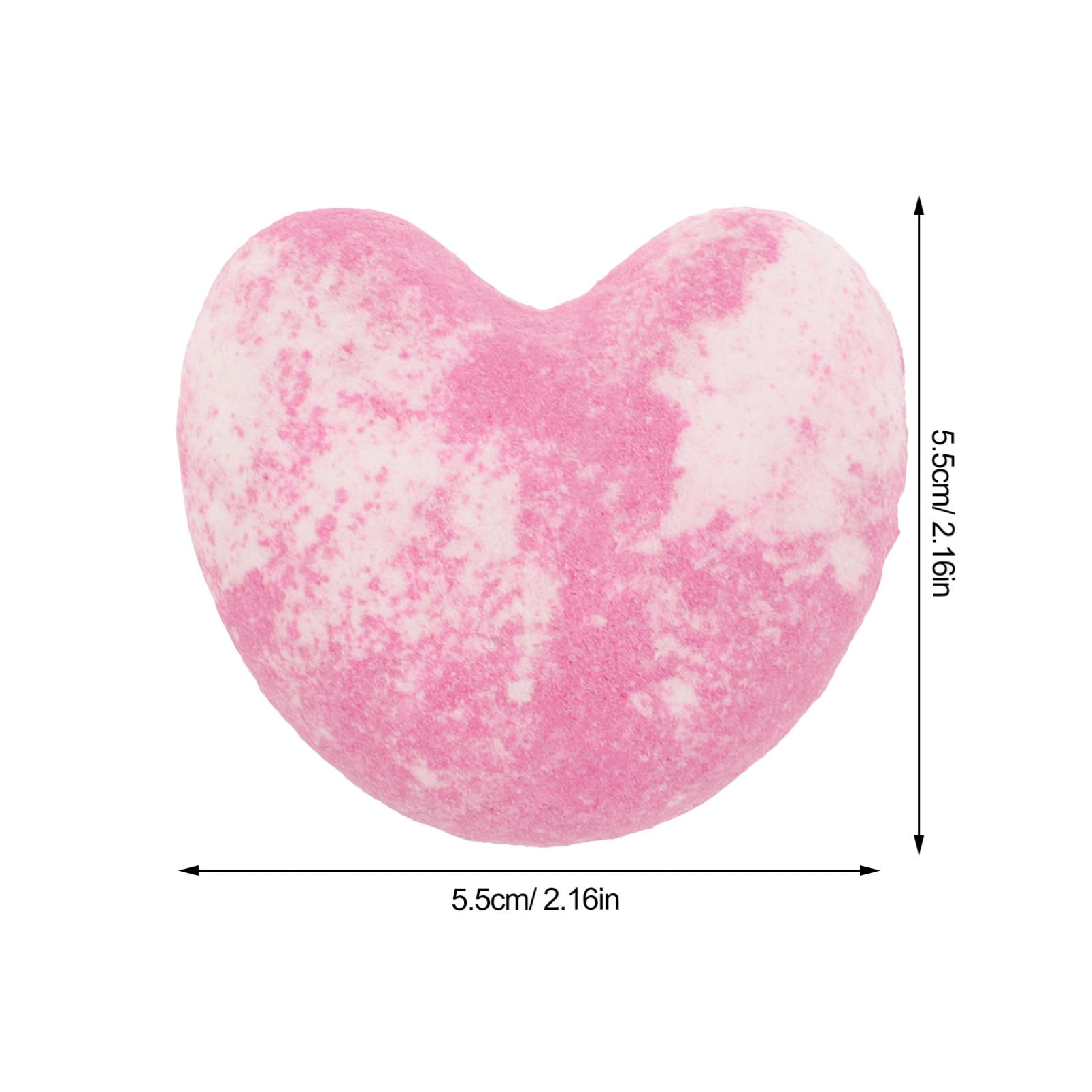 Healeved Luxury Plant Essence Bath Salt Heart-Shaped Shower Tablets Aromatherapy for Women Present for Mom Girlfriend