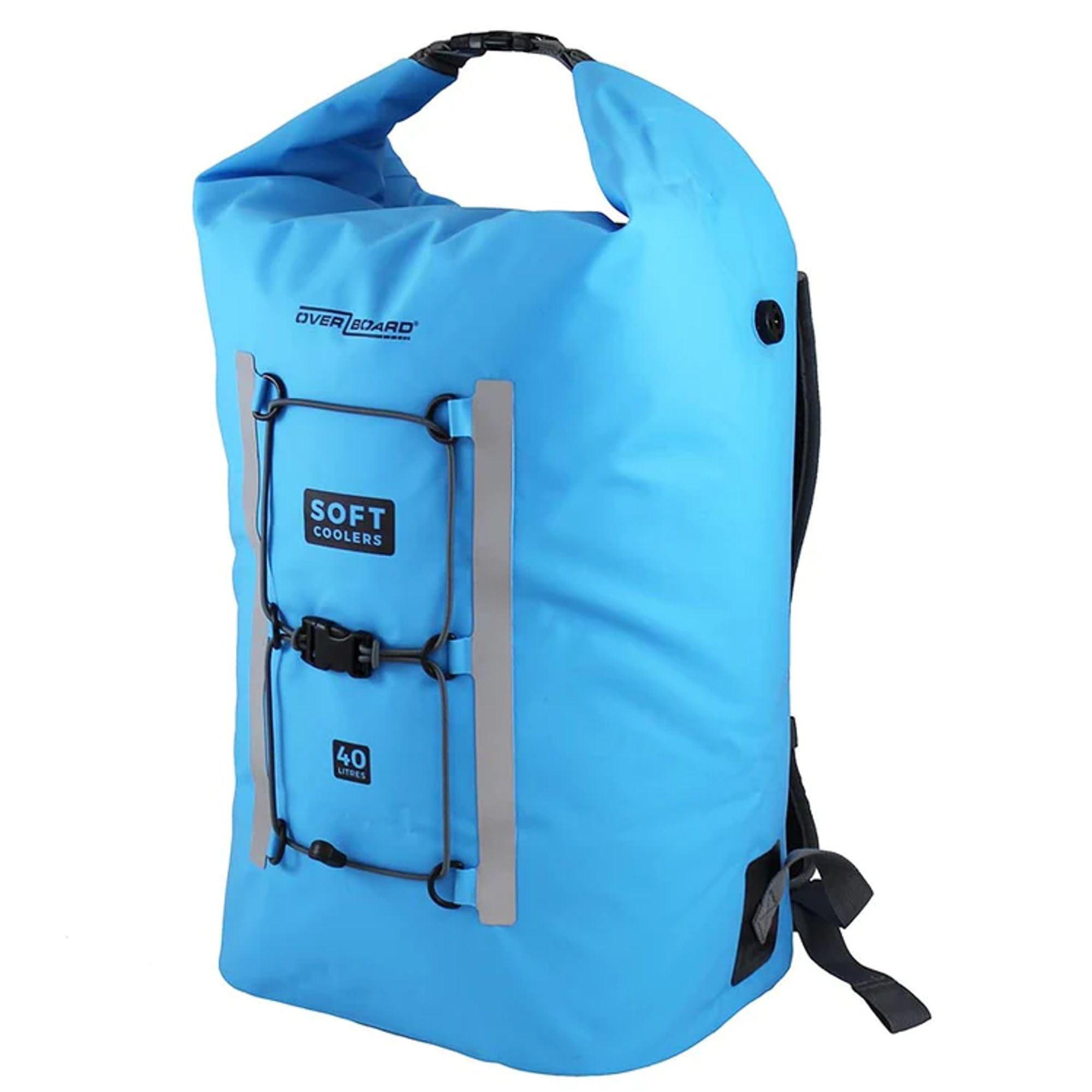OverBoard Waterproof Soft Cooler Backpack 40L – Leakproof Insulated Cooler Backpack with Air-flow Back Panel for Camping, Beach, Boating & Outdoor Adventures