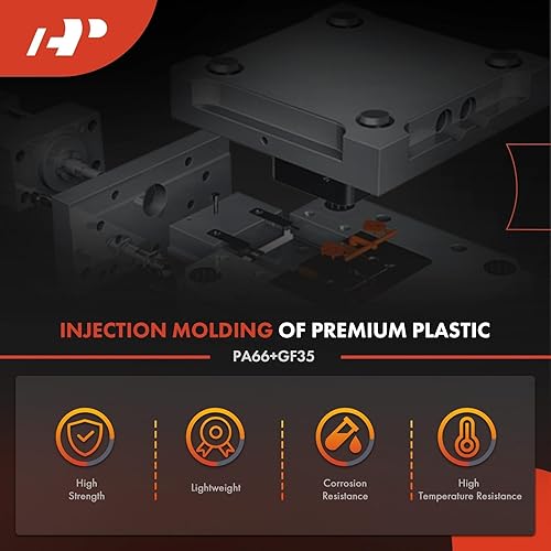 Miniatura 5 de A-Premium Cárter de aceite de transmisión con junta y tapón de drenaje compatible con Ram 1500 2500 3500 y Jeep Grand Cherokee y Dodge Charger,