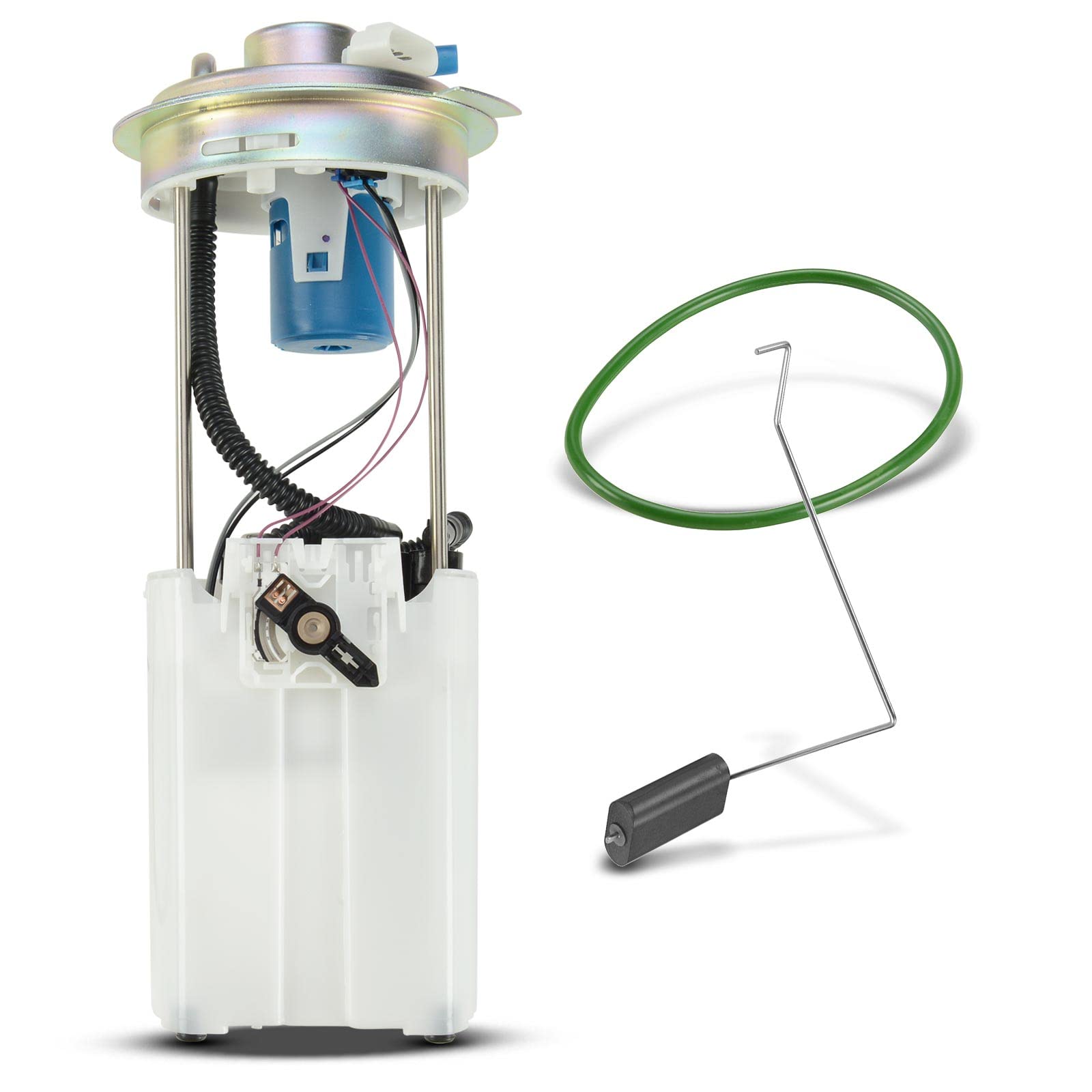 A-Premium Electric Fuel Pump Module Assembly w/Sending Unit Compatible with Chevy Silverado 1500 HD 2005-2006, Silverado 2500 2004 & GMC Sierra 1500 HD 2005-2006, Sierra 2500 HD, Replace# 19133452