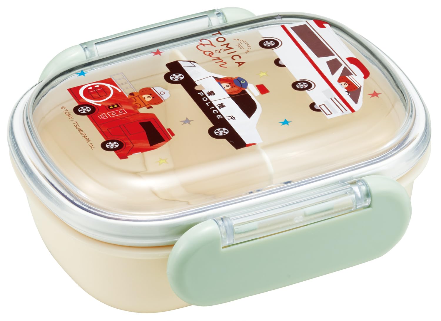 トミカ　箸箱セット　タイトランチボックス　ミニシールボックス　なまえシール Amazon｜スケーター (skater) 弁当箱 シール蓋 ランチボックス