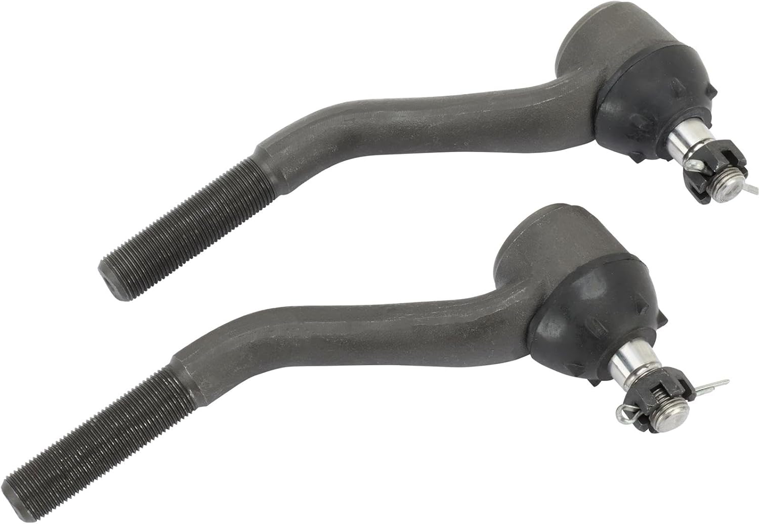 Speedway Motors Dropped Tie Rod Ends Compatible With 1948-1964 Ford Pickup 1-1/2 Inch Drop 11/16-18 RH LH Threads 7 Degree Taper 8 Inch Length Steering Upgrade