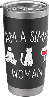 Wine Cat Owner Kitty Meow Alcohol Drinking Winemaker Stainless Steel Insulated Tumbler