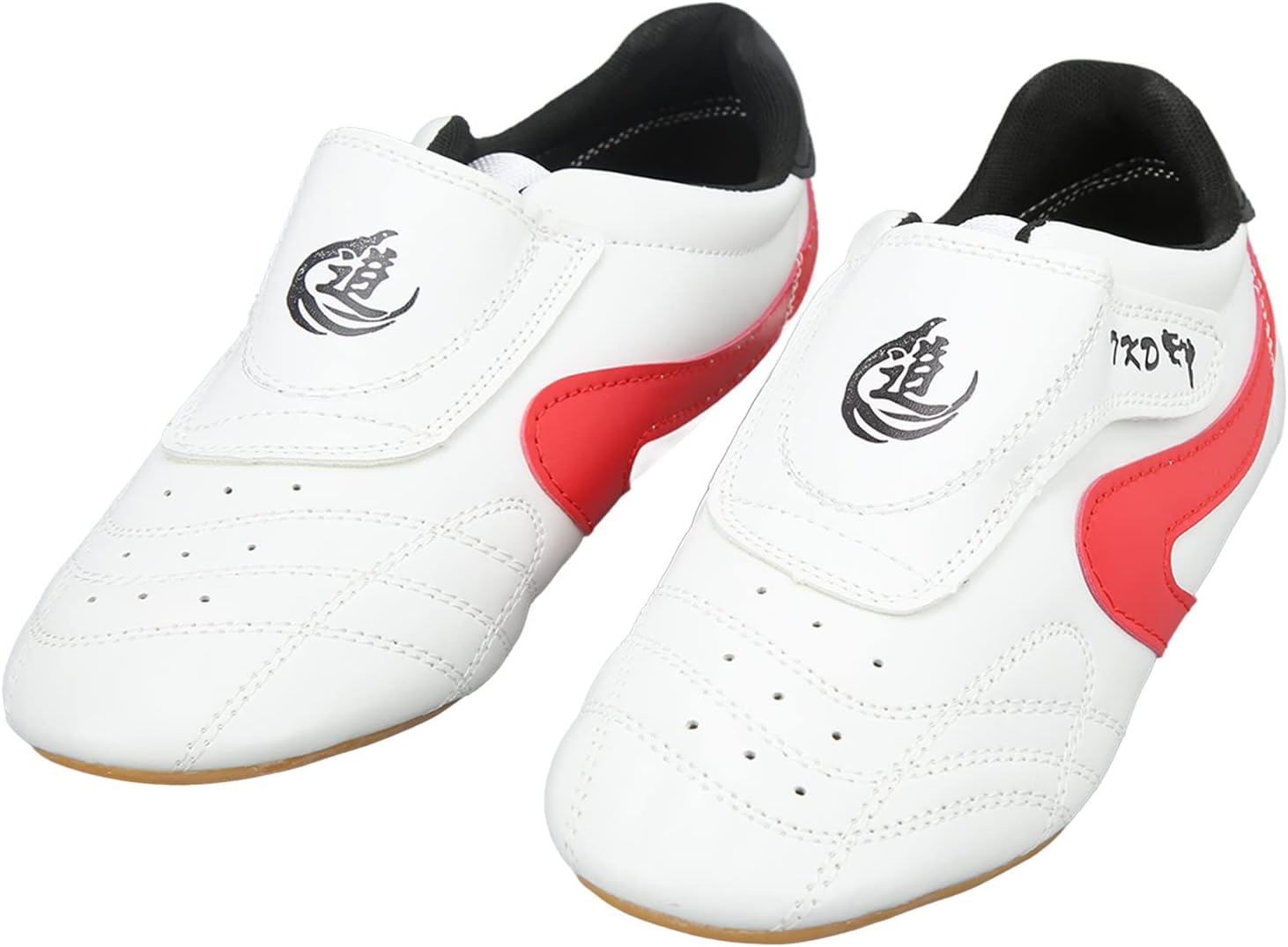 Taekwondo Shoes Unisex Adults PU Leather Oxford Soles Breathable Sport Gym Shoes for Boxing Kung Fu Tai Chi (41)