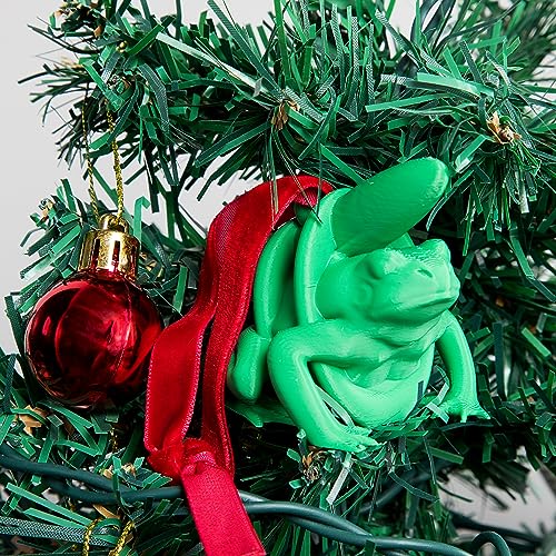 The Missile Toad - Decoração de Natal engraçada | Alternativa de decoração de visco de piada para a