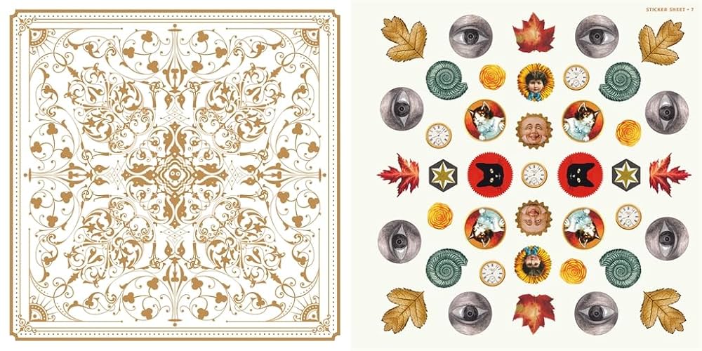 Amazon.com: The Antiquarian Sticker Book: Mandala