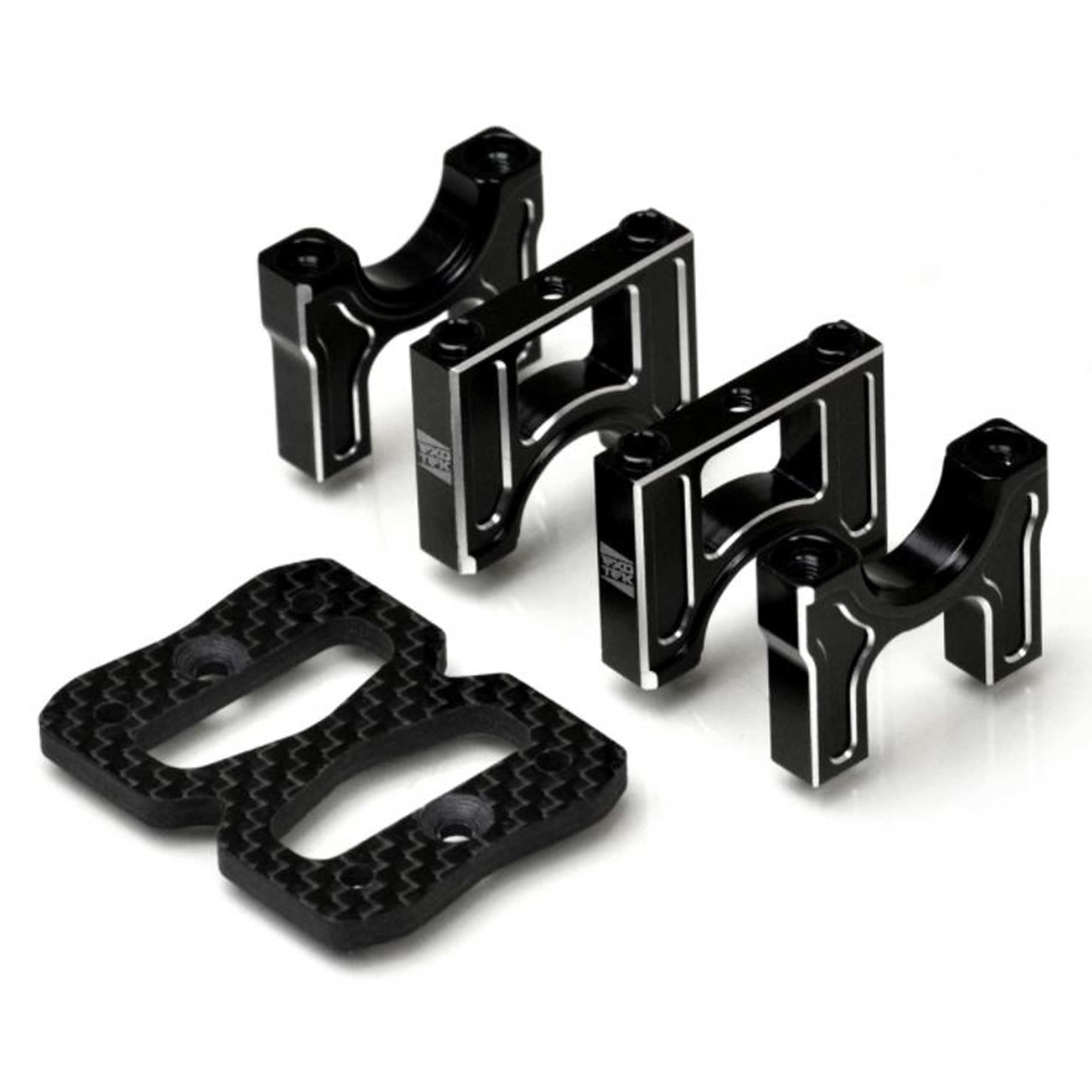 EXOTEK RACING LLC HD Center Bulkhead Set with Carbon Upper 8ight-XE ETK1924 Electric Car/Truck Option Parts