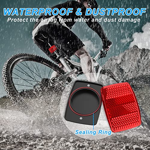 Perfipro Airtag Bike Mount, Hidden Bike Gps Tracker Case For Apple Airtag, Airtag Bike Seatpost Reflector Mounts, Anti-Theft Airtag Holder For Bike, Electric Bicycle, Scooter #TOP3