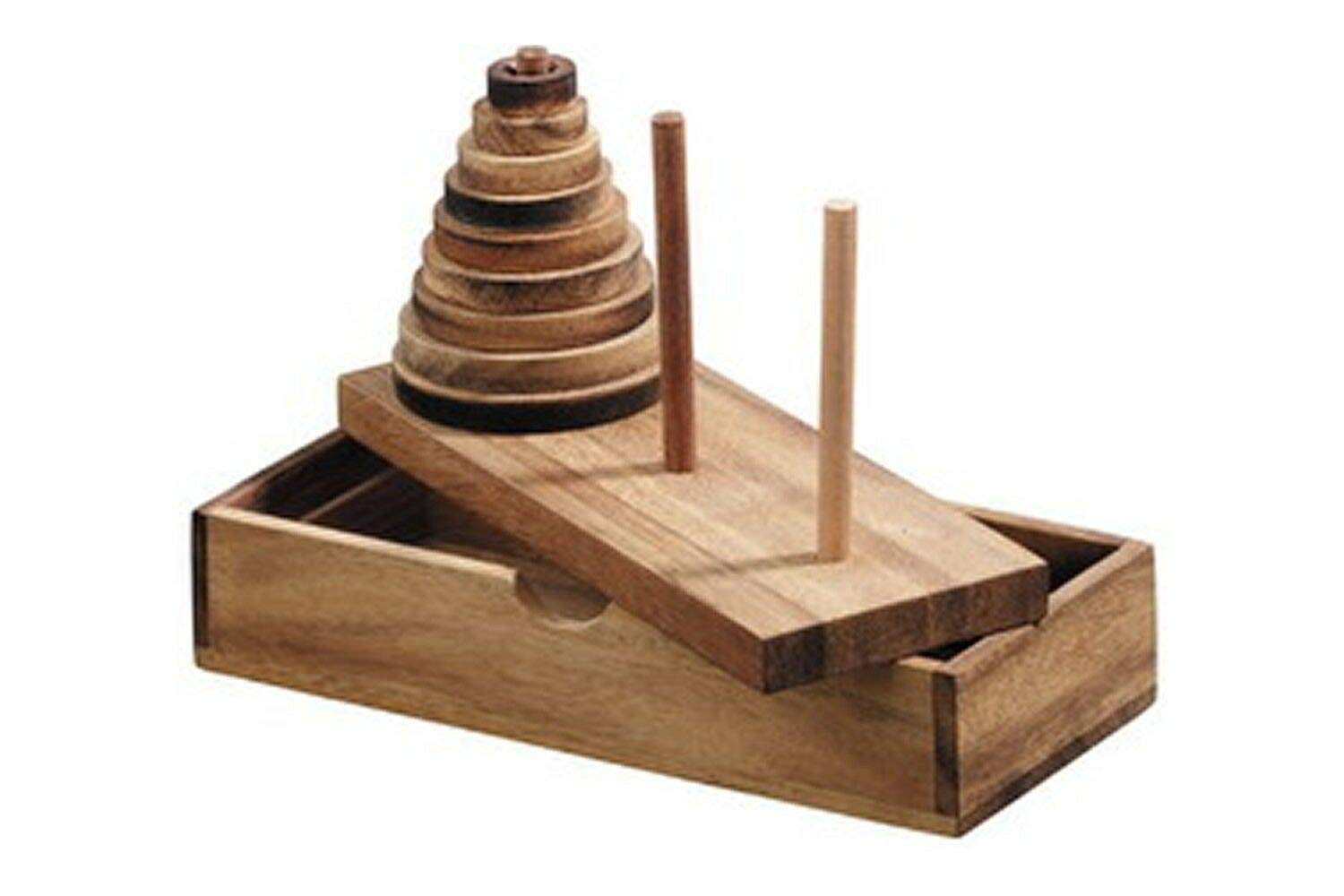 Tower of Hanoi Wooden Puzzle Game