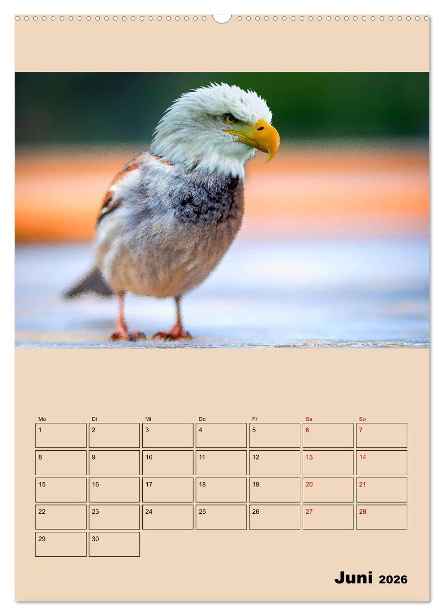 Seltsame Tiere - da stimmt doch was nicht... (hochwertiger Premium Wandkalender 2026 DIN A2 hoch), Kunstdruck in Hochglanz: Fantasiewesen, geboren aus erstaunlichen Bildmanipulationen (CALVENDO Tiere)