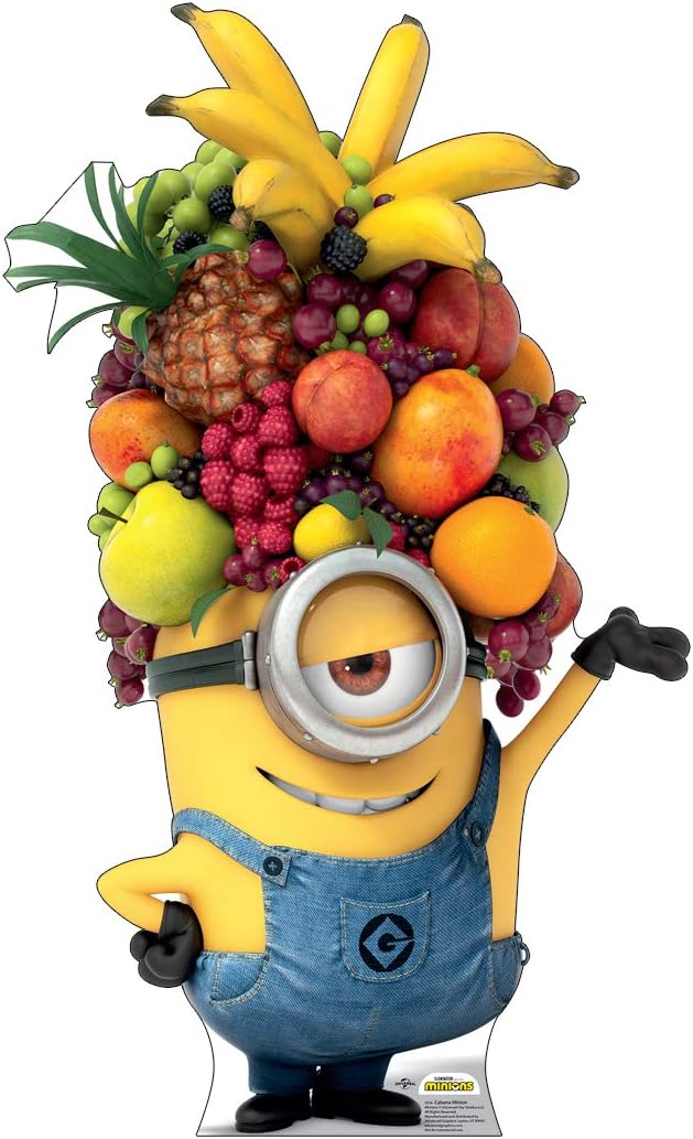 Cardboard People Cabana Minion Life Size Cardboard Cutout Standup - Minions