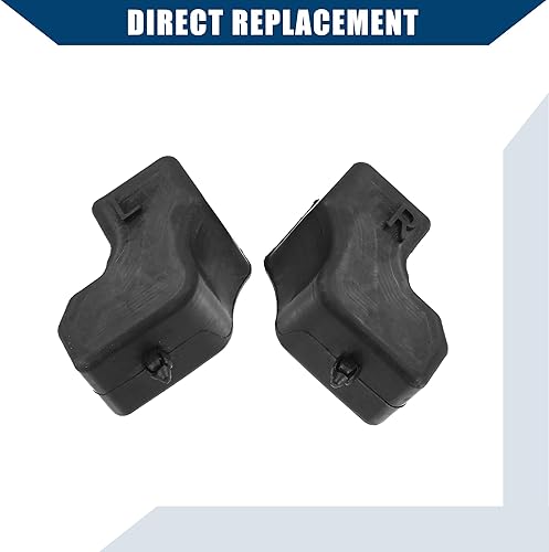 Miniatura 4 de Hihaha Parachoques de tope de puerta trasera para Ford F-250 Super Duty 2017-2019, tapón de parachoques para portón trasero, duradero, 2 unidades,