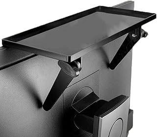 Nicoport TV Screen Top Storage Shelf Desk Shelf Adjustable Screen Shelf High Temperature Resistance TV Top Storage Bracket for Streaming Devices Box Home Decor