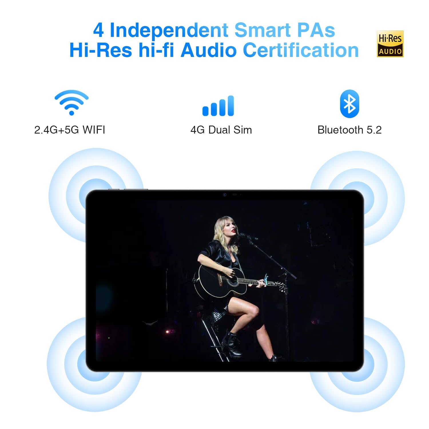 DOOGEE T30 Pro Android 13 Tablet, 11 İnç 2.5K Dokunmatik Tablet