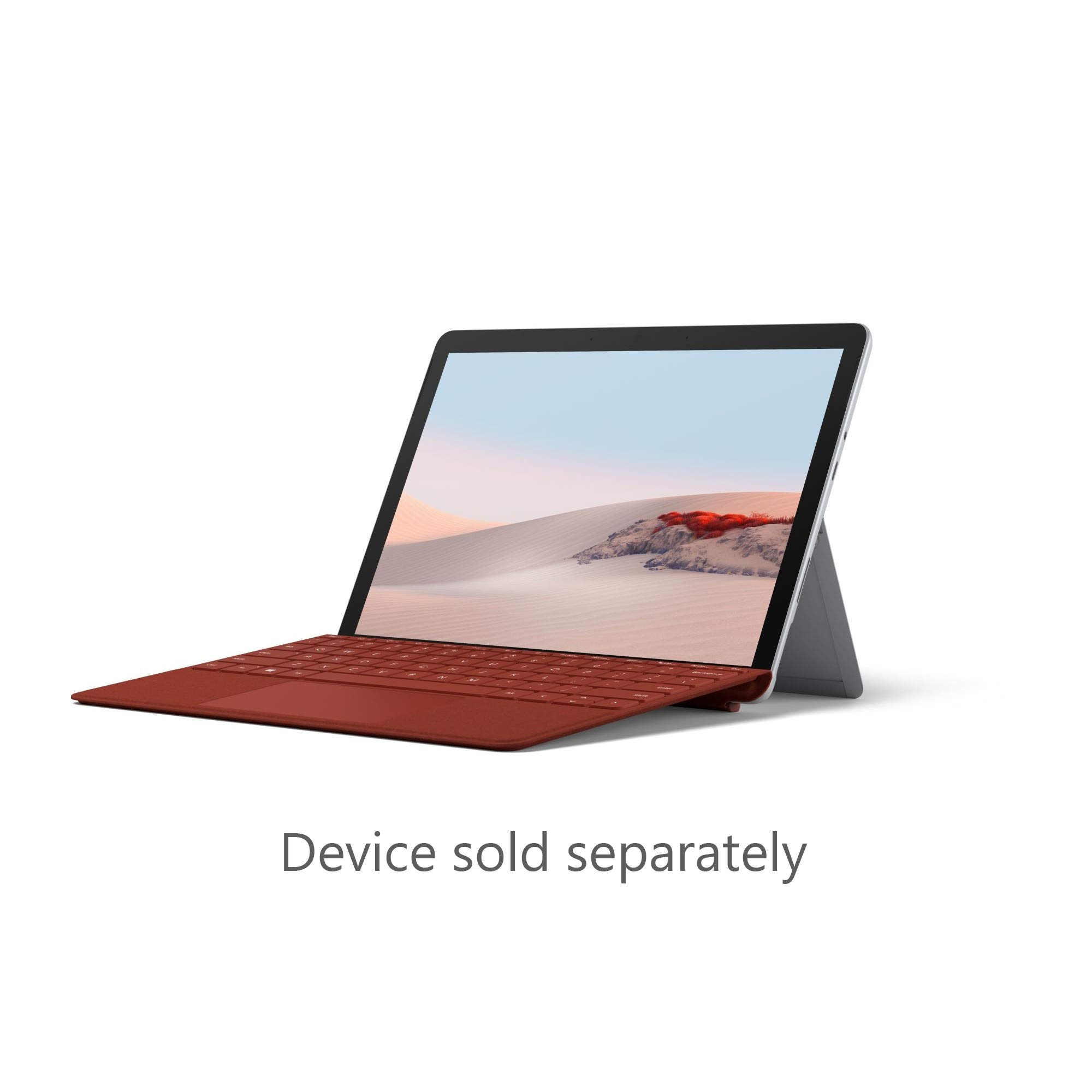 Microsoft Surface Go2 ou Go3 - Type Cover - Clavier Rouge