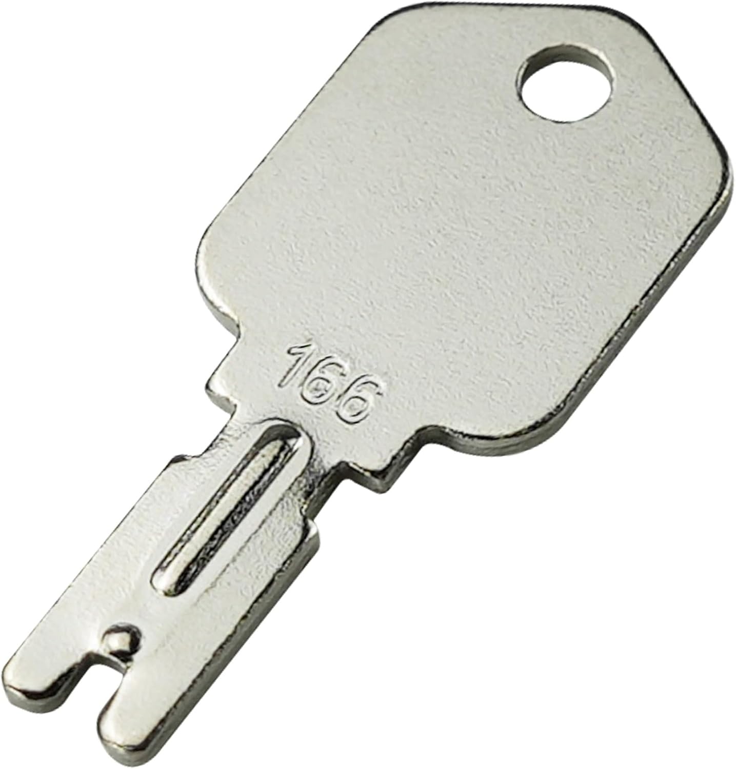 6 Pack 166 Hyster Forklift Key Hyster Heavy Equipment Keys Compatible with Yale Koma-tsu Cr-own Ge-hl Gra-Dall