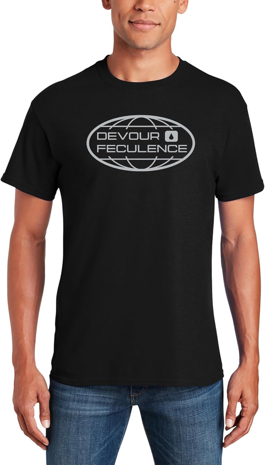UGP Campus Apparel Devour Feculence - Lumon Industries TV Show T-Shirt - Image 4