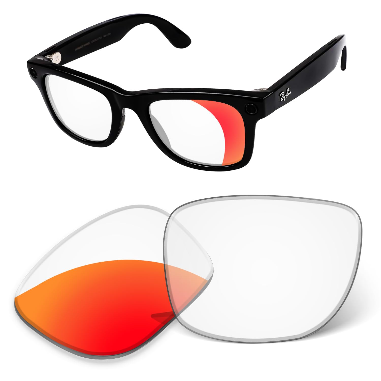 Amazon | Ray-Ban Meta Wayfarer RW4006/RW4008 & Gen 2 RW4012 50