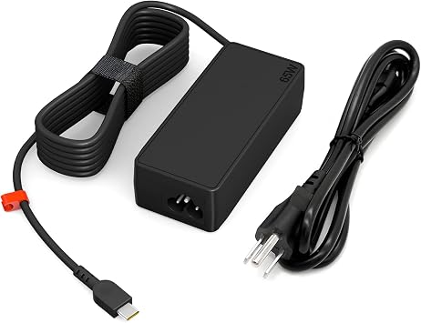 ROAYEWEY 65W USB C Charger for Lenovo Thinkpad T480s T580s L580 L590 E580 E585, Chromebook 100e 300e 500e Replacement for 65W Lenovo Laptop Charger