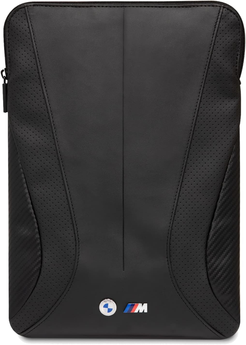 CG MOBILE BMW PU Leather 16" Sleeve With Carbon Edges And Perforated Curves - Black