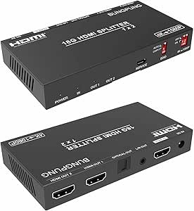 BUNGPUNG HDMI 音声分離器 eARC 4入力1出力 Amazon | BUNGPUNG HDMI eARC 音声分離器 アダプター 切替器4