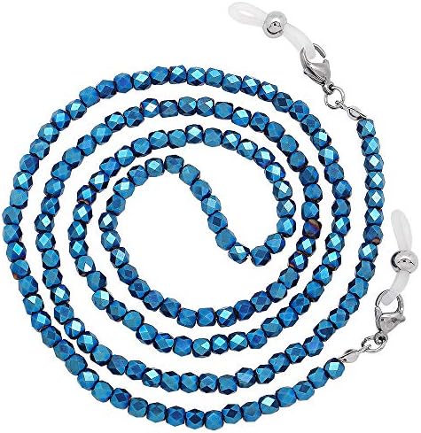 KAI Top Eyeglass Chain Sunglasses Chain Strap Holder Cord Fashion Glass Bead Mask Lanyard Face Mask Chain for Women Men