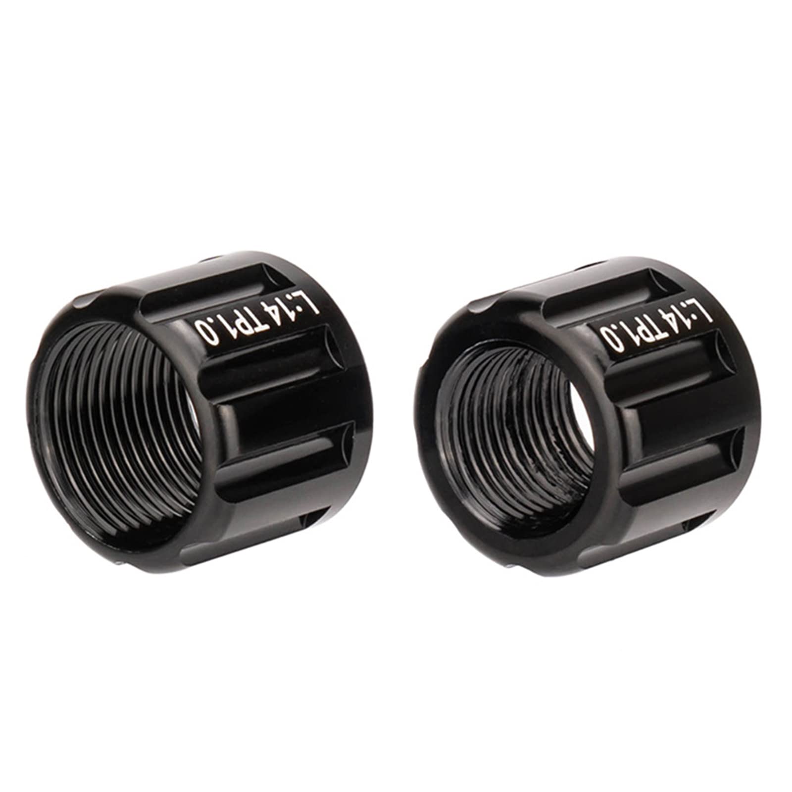 Dado Per Asse Passante Da Bicicletta In Alluminio – M15, Compatibile Con Assi 12/15 Mm, Passo Filettato P0, P1.5, P1.75, Leggero 6g - 2