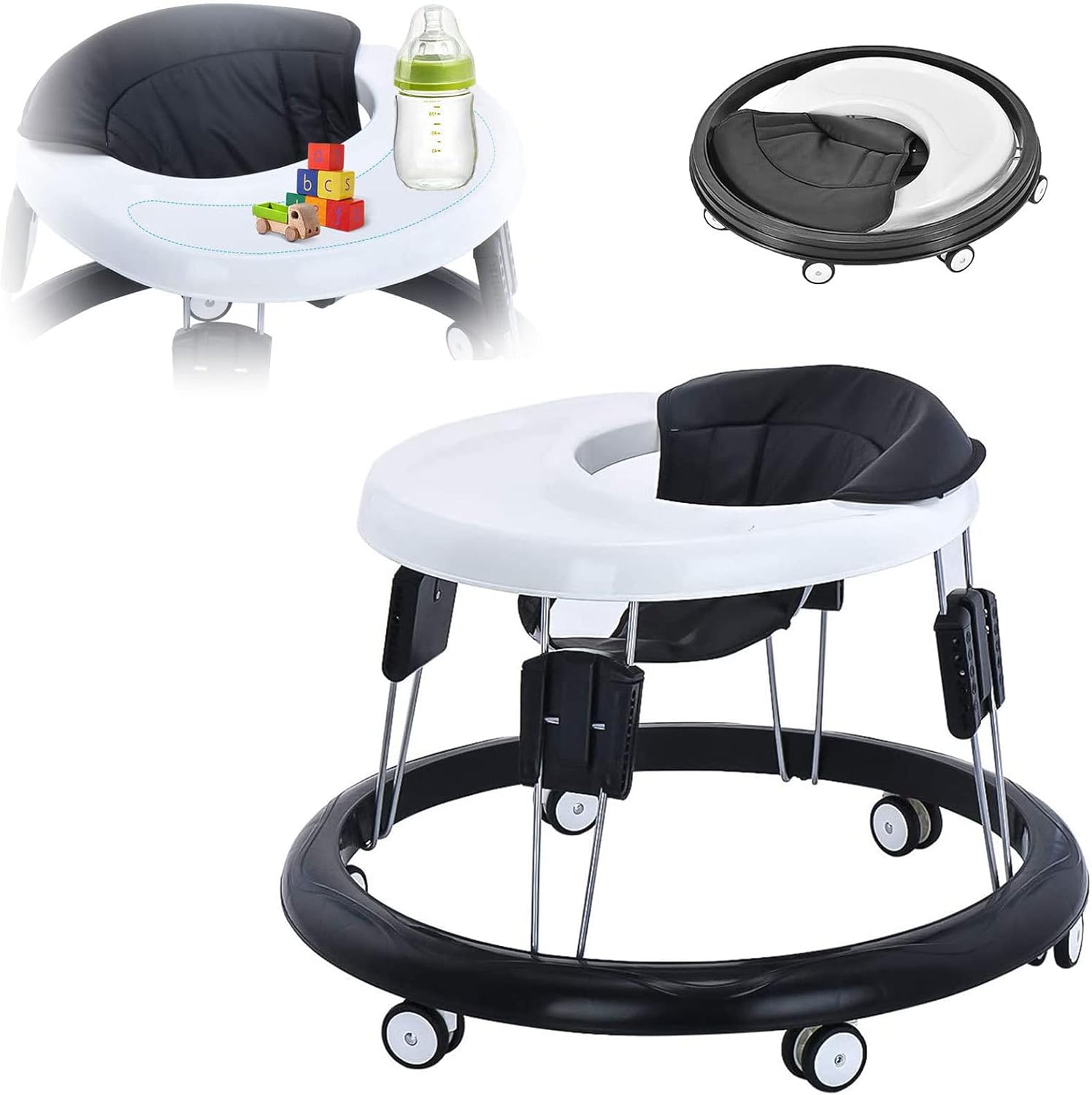 Wiracil Baby Walker Trolley, Convenient Storage