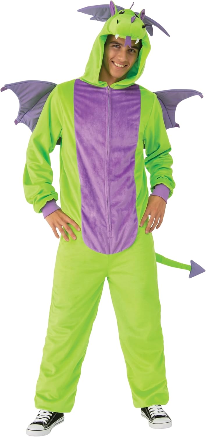 Rubies Comfywear Hooded Jumpsuit for Adults, Unisex