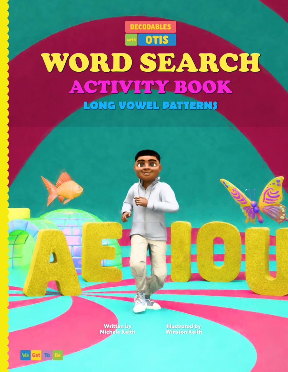Word Search Activity Book (Decodables With Otis™)