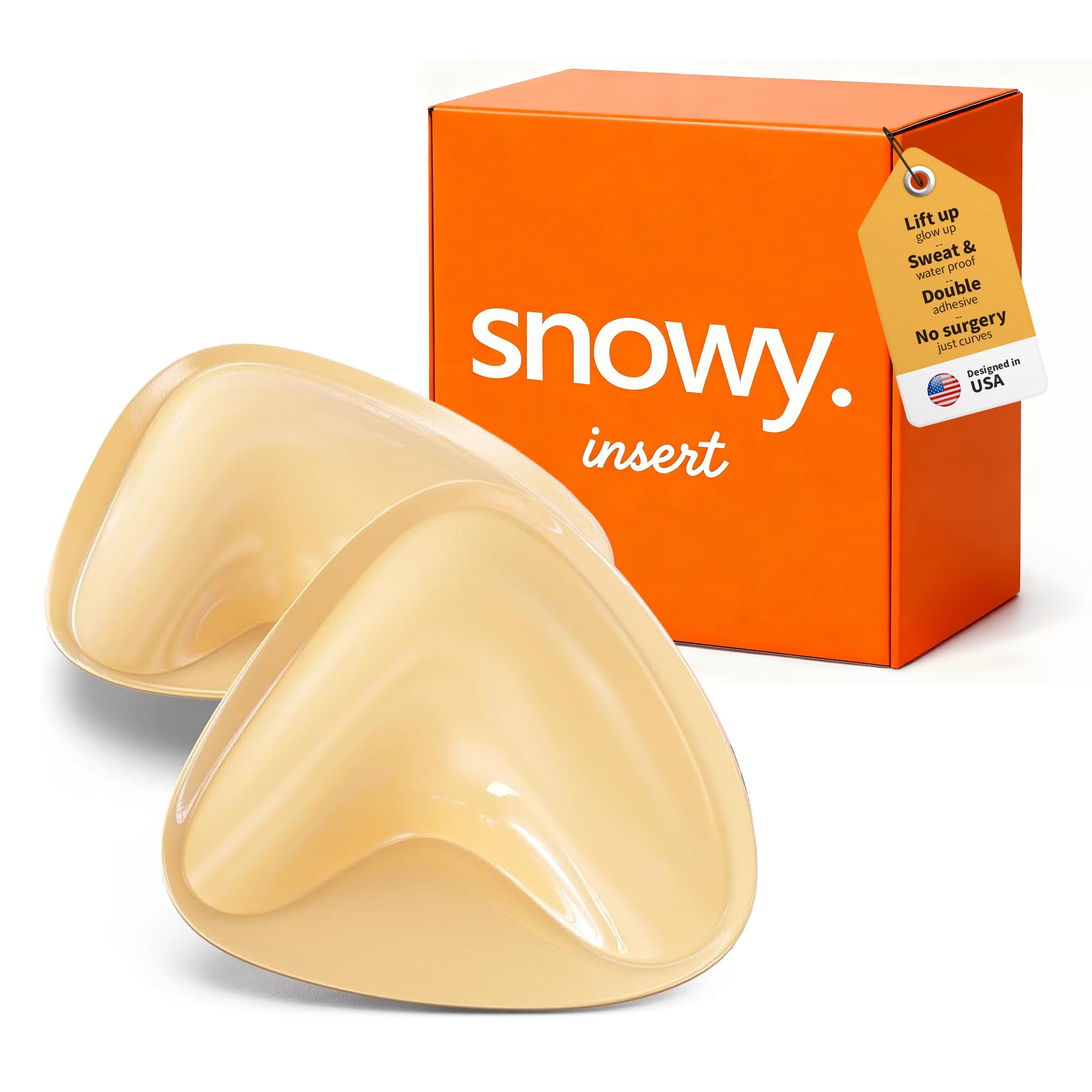 Snowy Insert Double Sided Pads